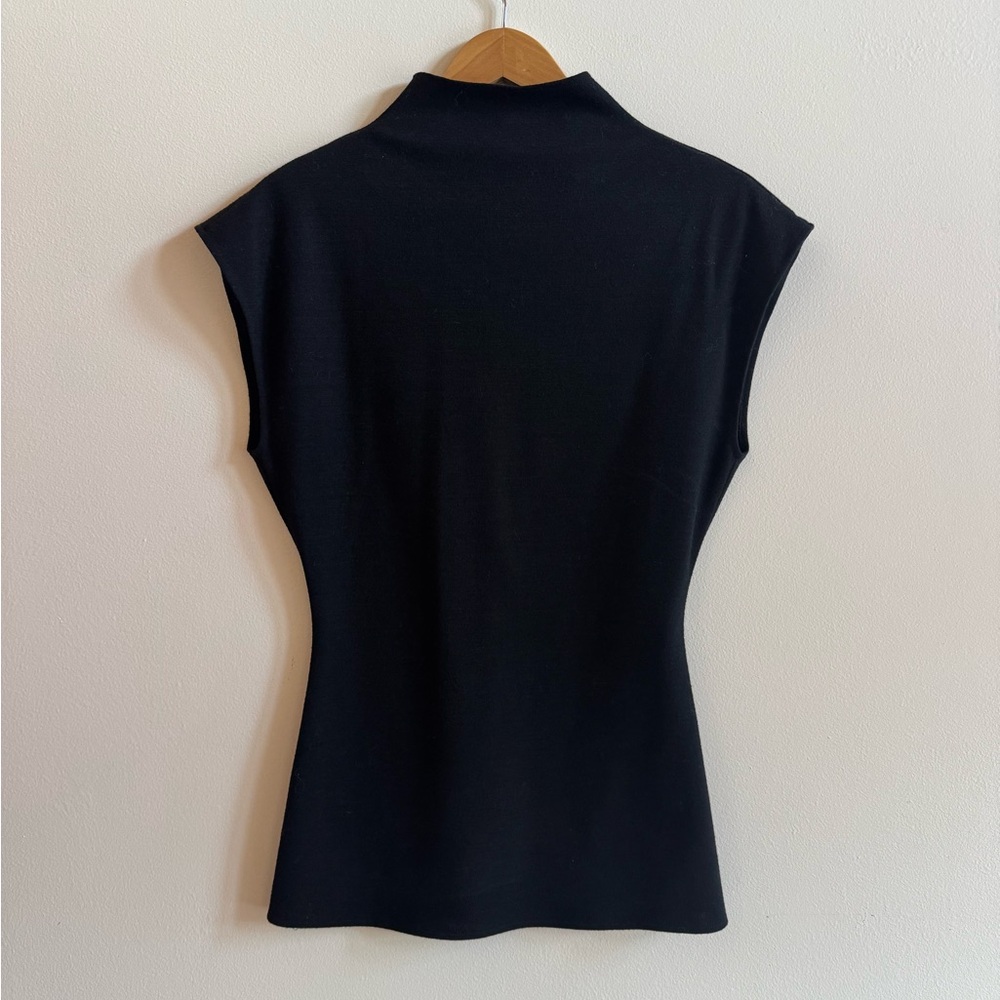 Elegant Black Sleeveless Top